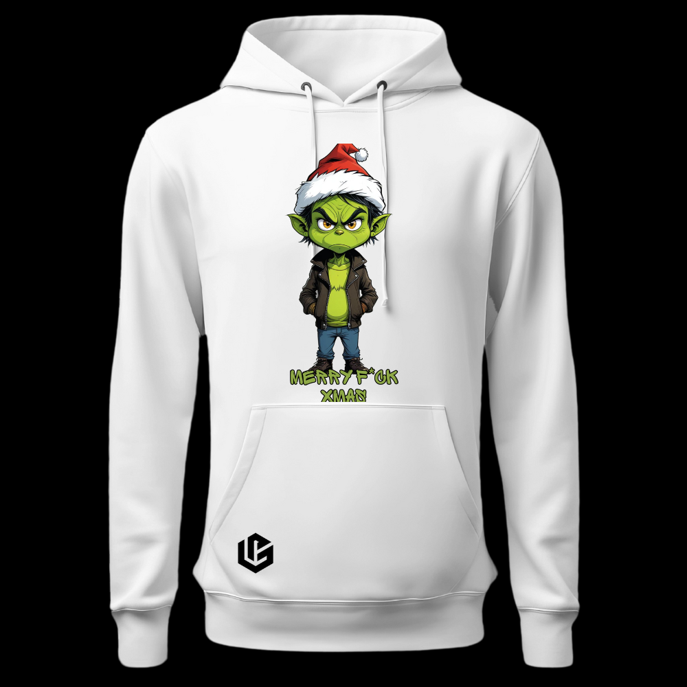 Hoodie "Grinch Steff" designed by LottaLaVida
