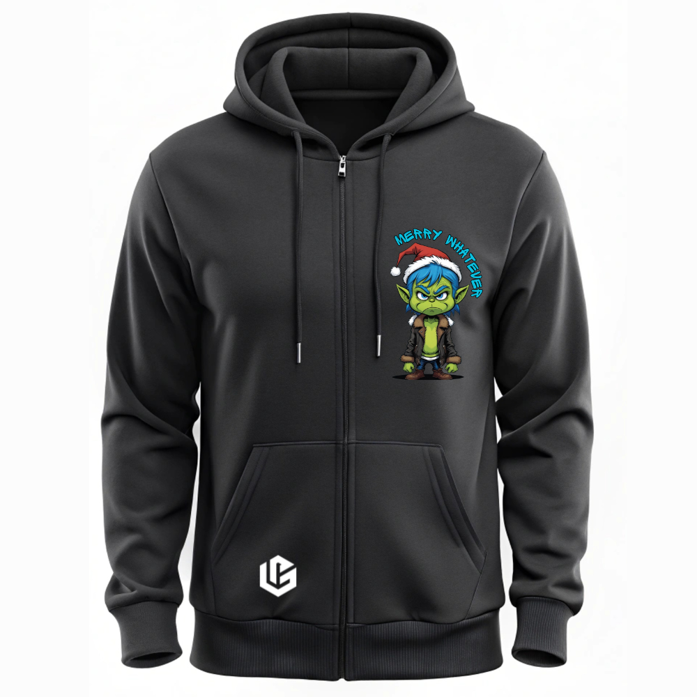 Sweatjacke "Grinch Blue" designed by LottaLaVida