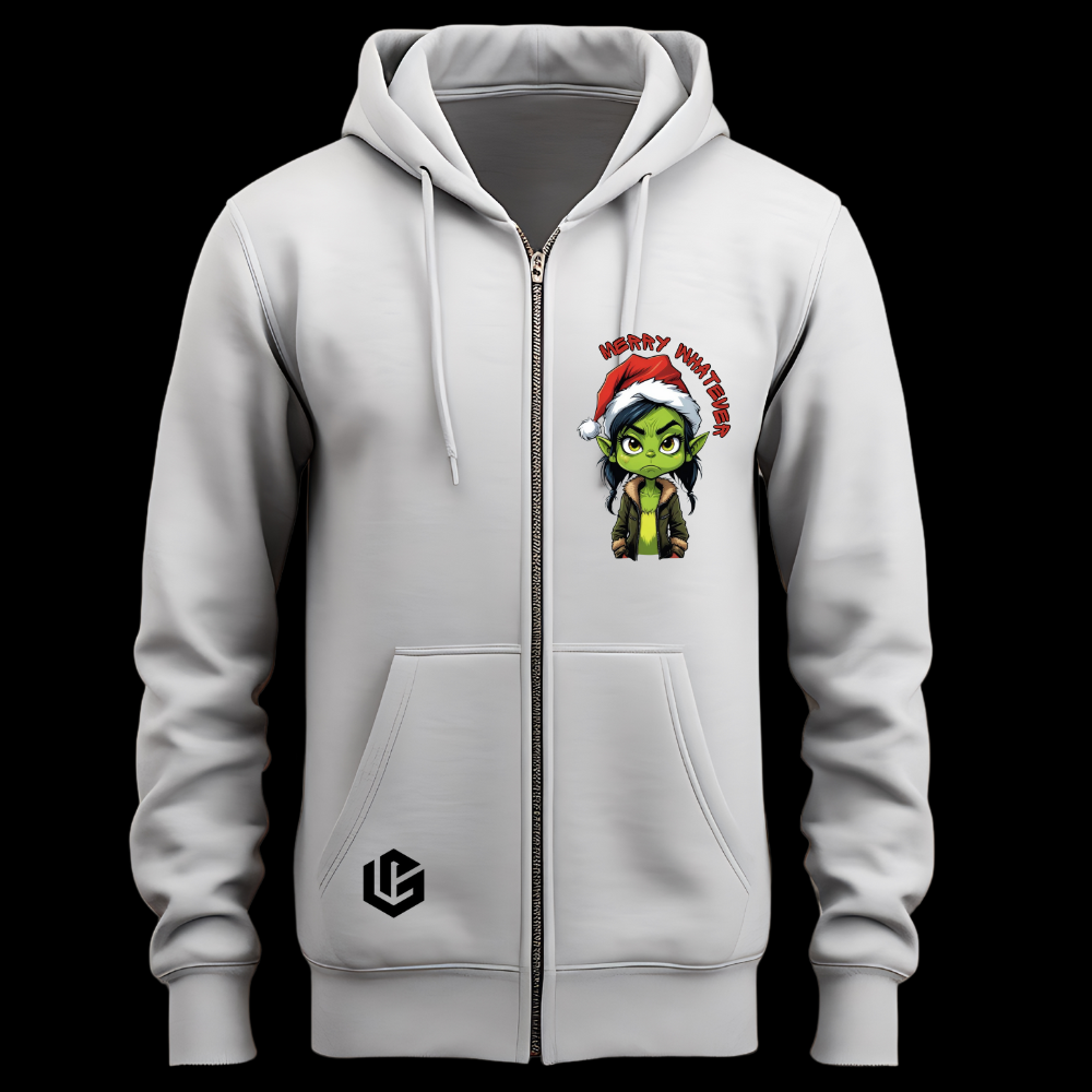Sweatjacke "Grinch Franka" designed by LottaLaVida