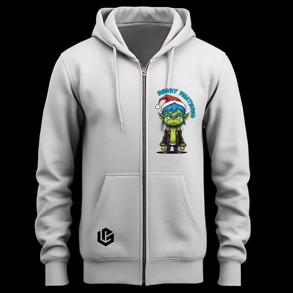 Sweatjacke "Grinch Blue" designed by LottaLaVida