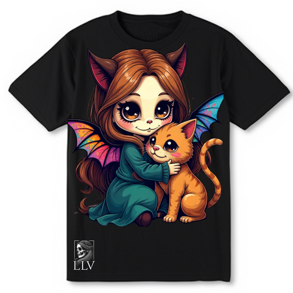 Lola T-Shirt Skull designed by LottaLaVida