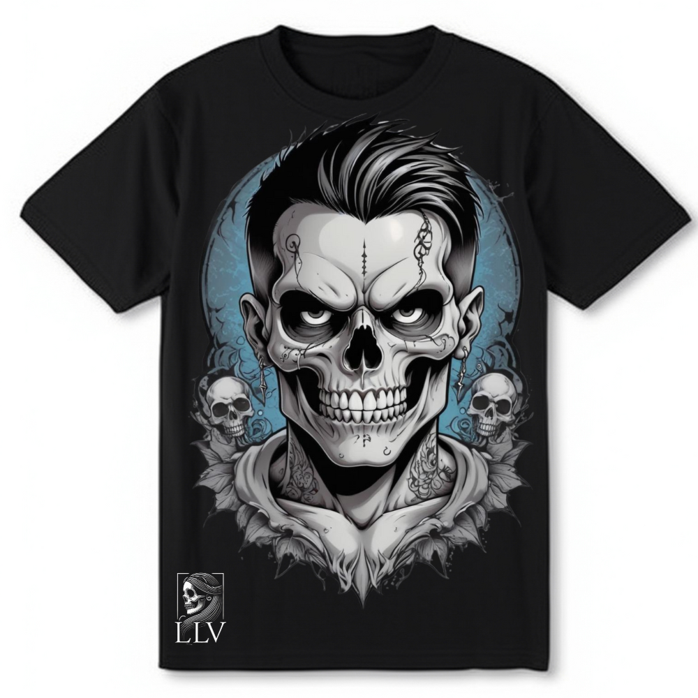 Leto "Skull" T-Shirt designed by LottaLaVida