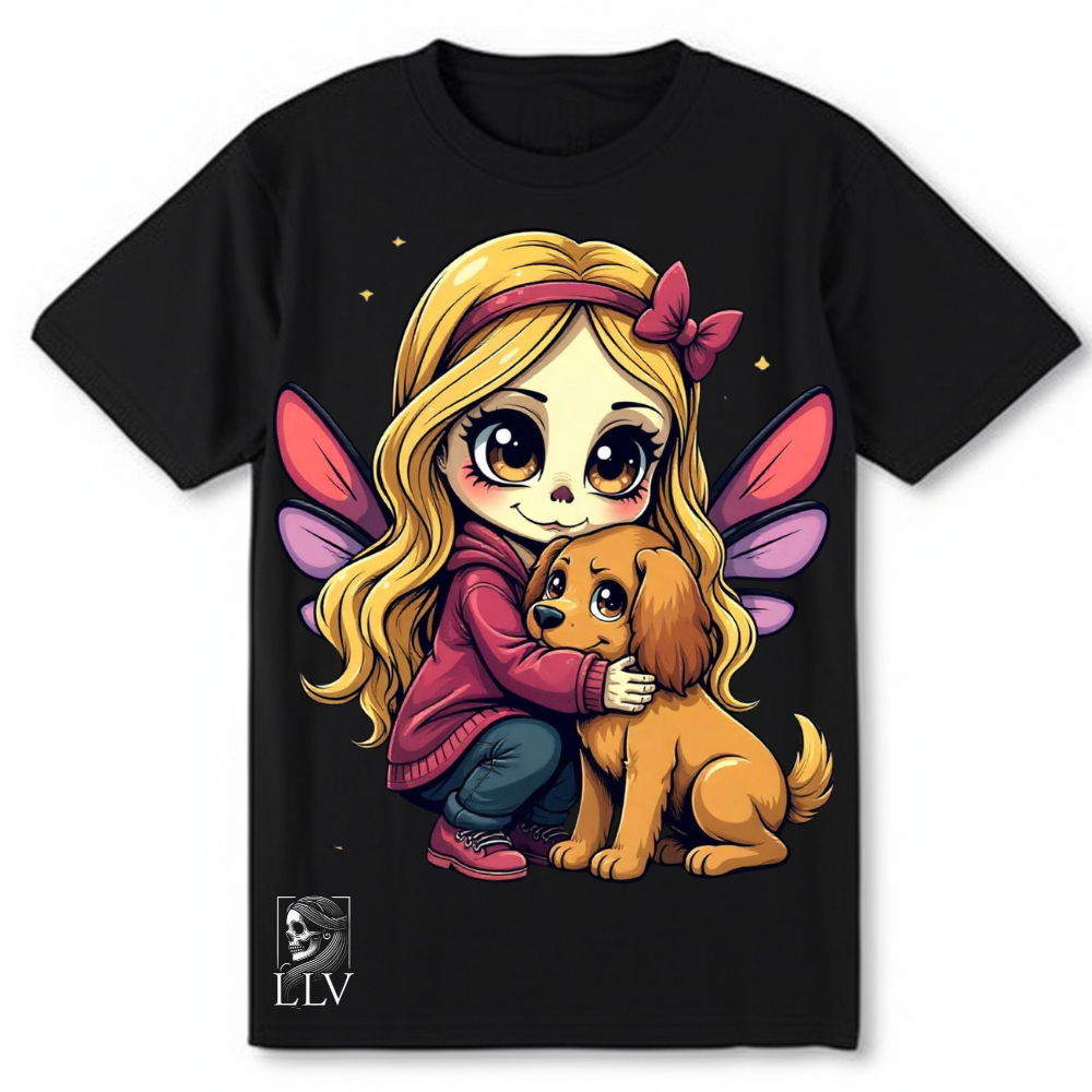 Ladi T-Shirt Skull designed by LottaLaVida
