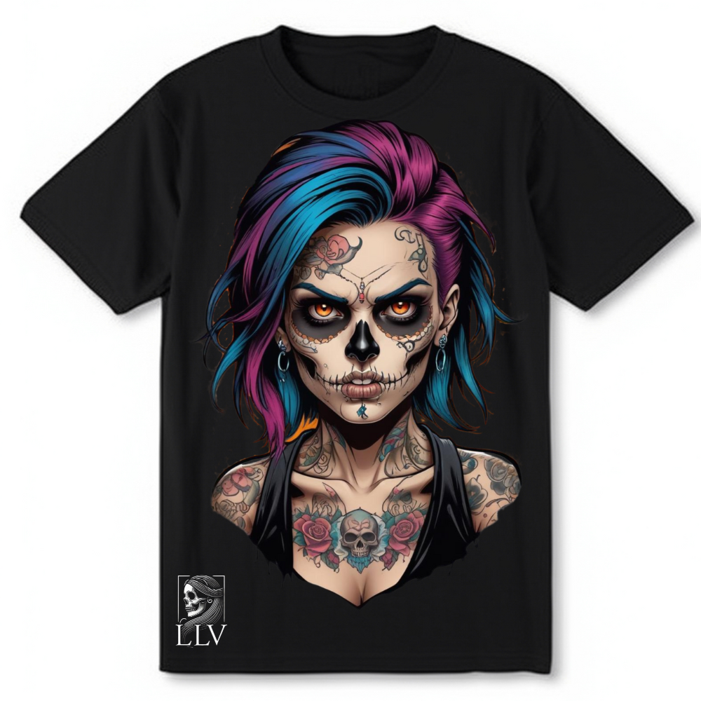 Losa "Skull" T-Shirt designed by LottaLaVida