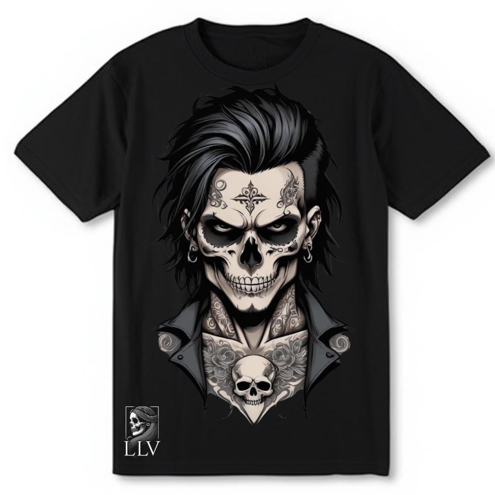 Ledo "Skull" T-Shirt designed by LottaLaVida