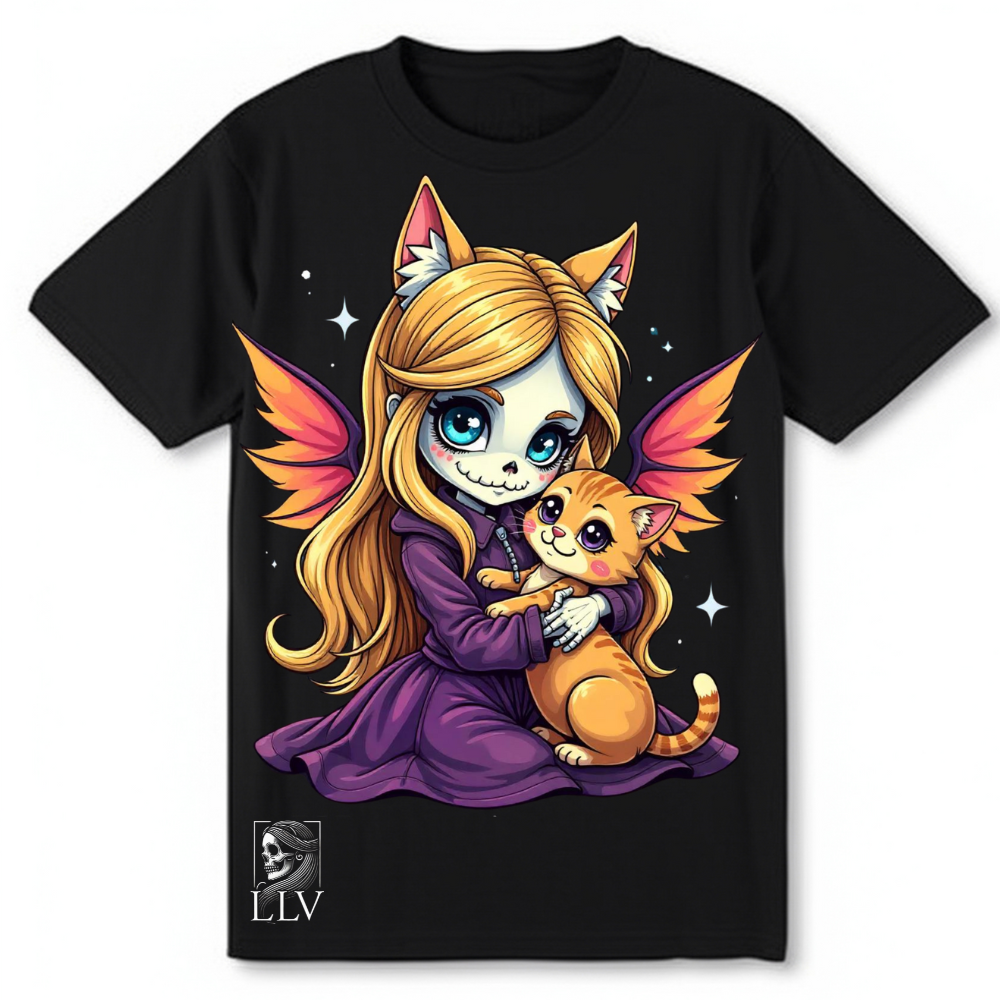 Lina T-Shirt Skull designed by LottaLaVida