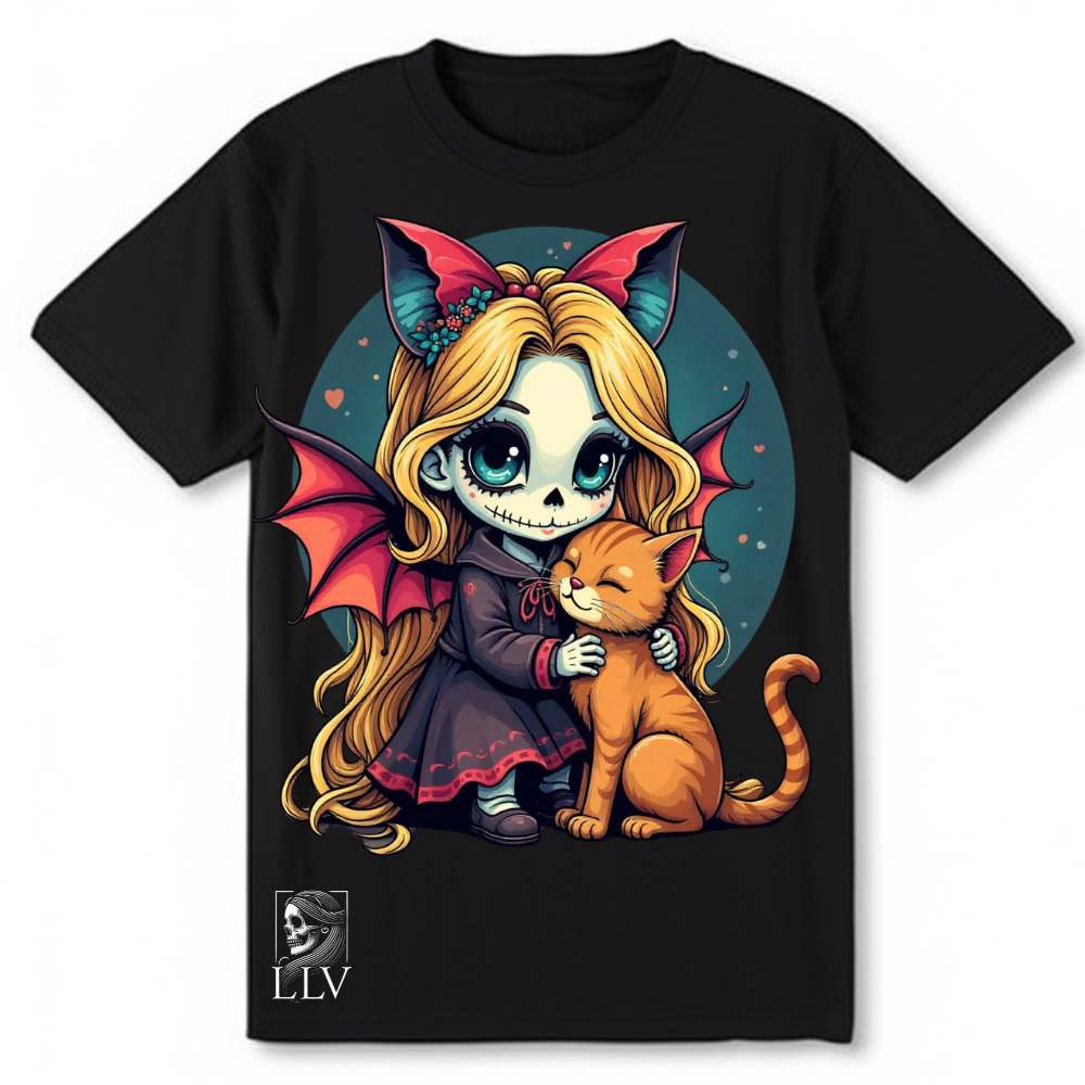 Lana T-Shirt Skull designed by LottaLaVida