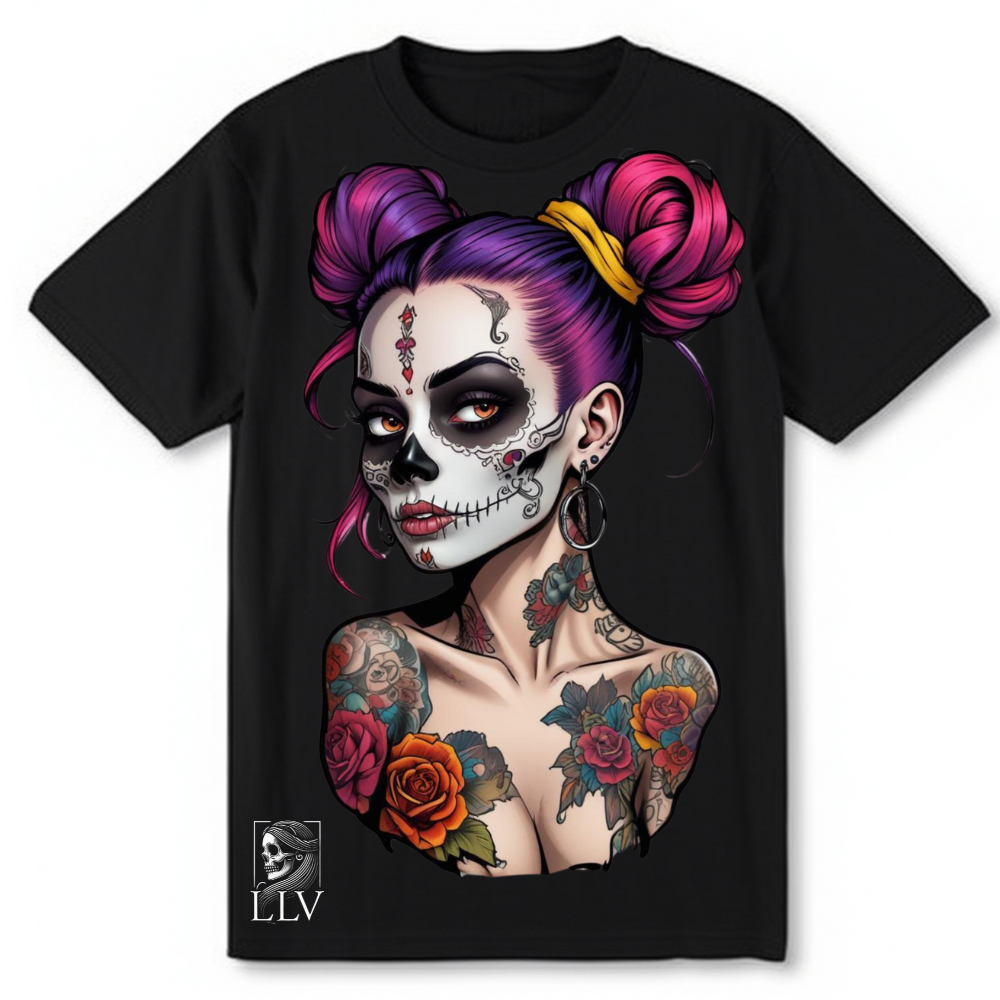 Loso "Skull" T-Shirt designed by LottaLaVida