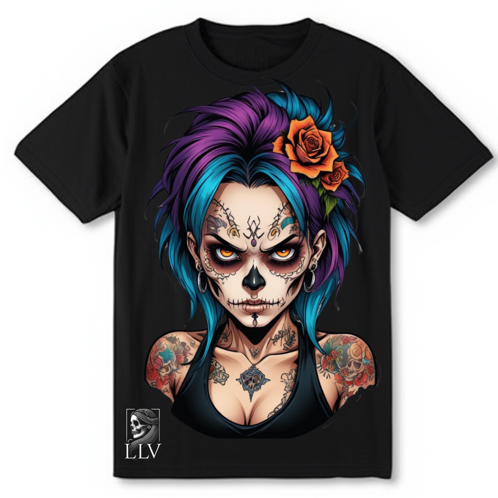 Losi "Skull" T-Shirt designed by LottaLaVida
