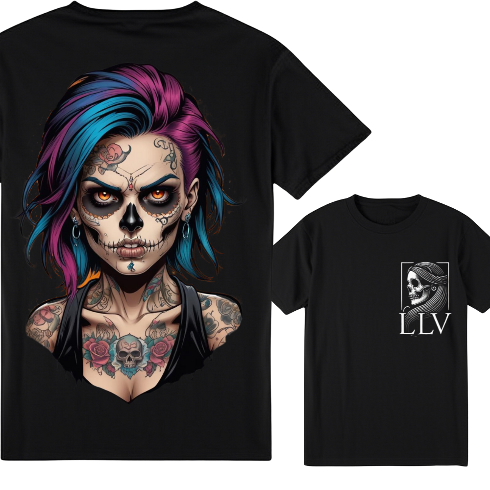 Losa "Skull" T-Shirt designed by LottaLaVida