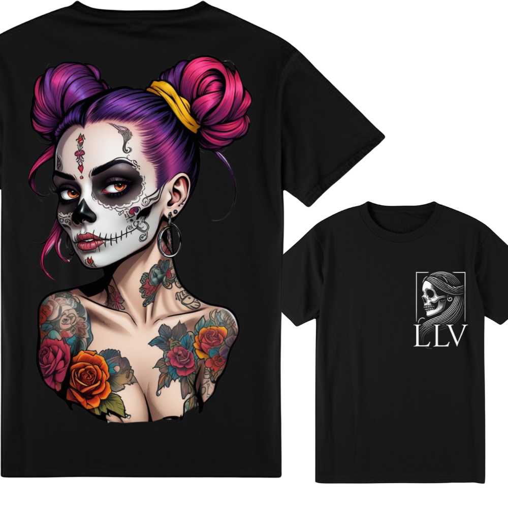 Loso "Skull" T-Shirt designed by LottaLaVida