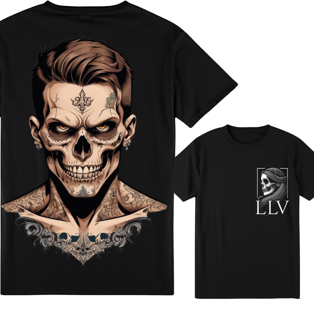 Leso "Skull" T-Shirt designed by LottaLaVida