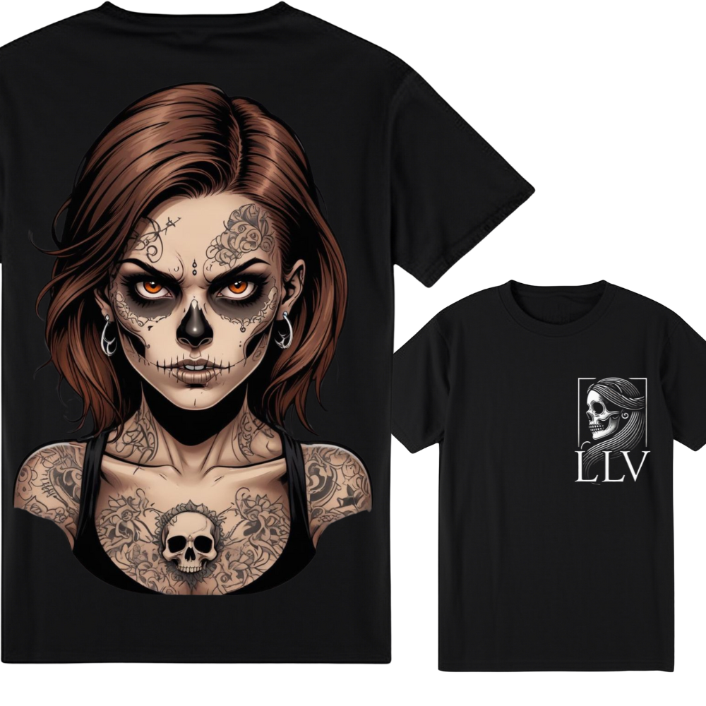 Laru "Skull" T-Shirt designed by LottaLaVida