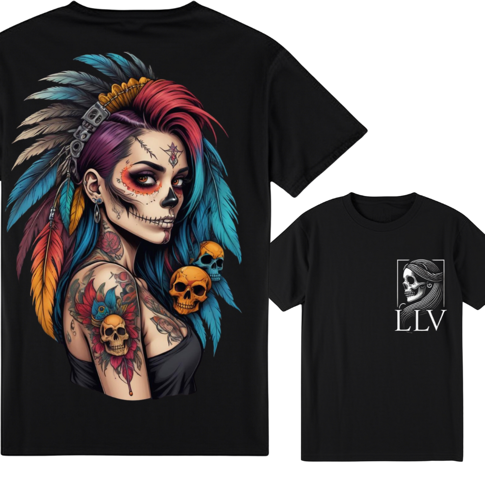 Lisu "Skull" T-Shirt designed by LottaLaVida