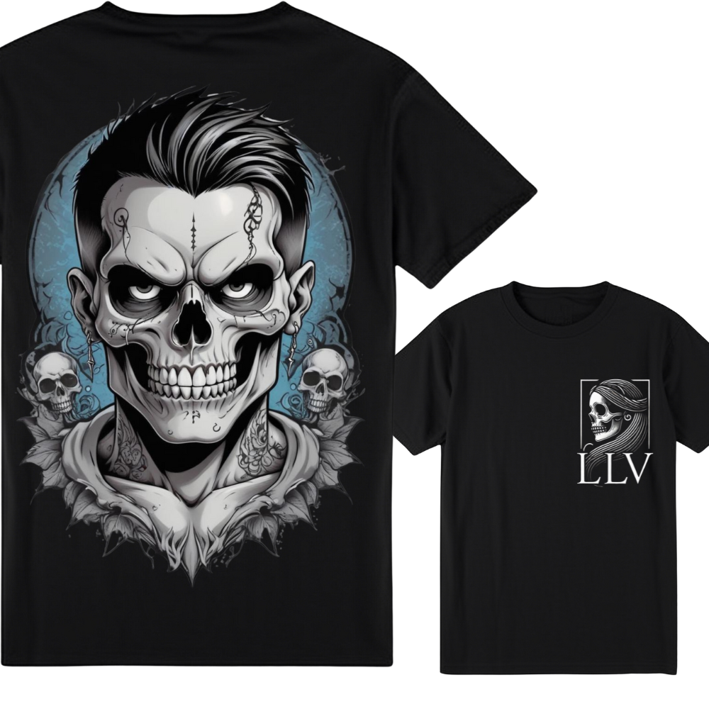 Leto "Skull" T-Shirt designed by LottaLaVida