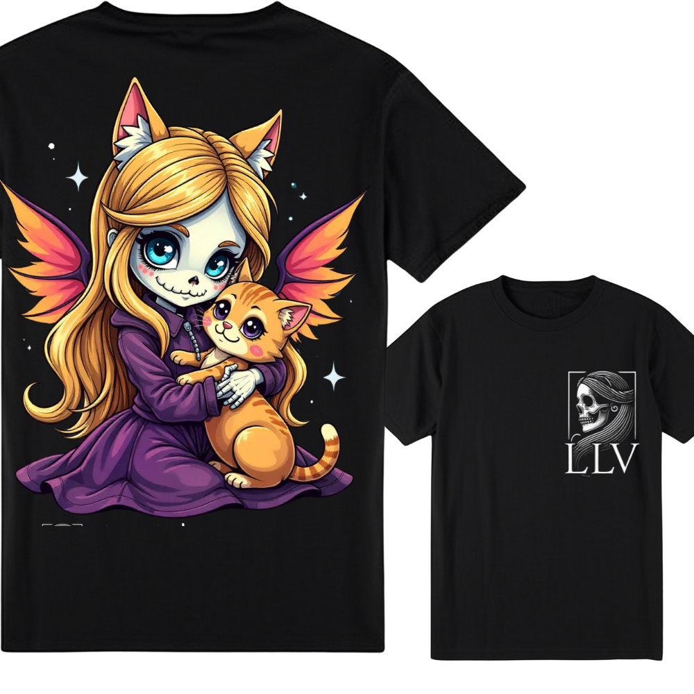 Lina T-Shirt Skull designed by LottaLaVida