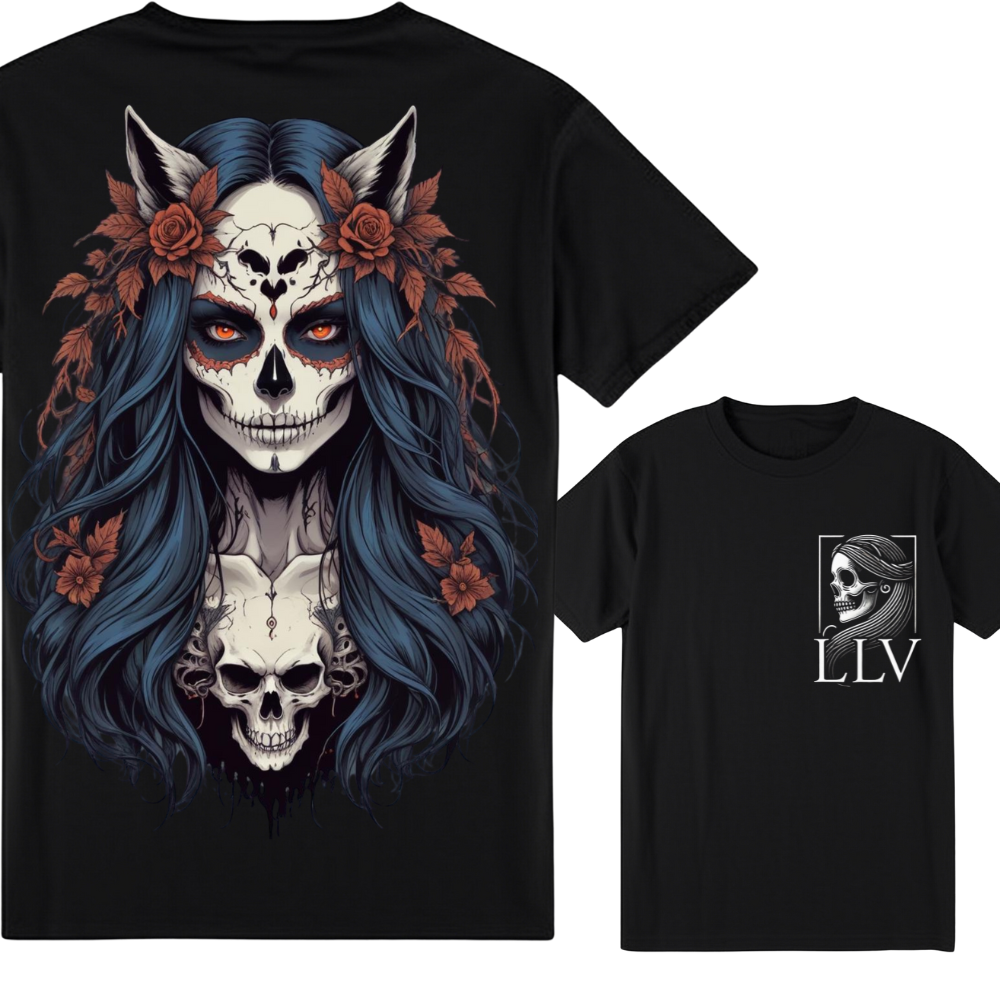 Lota "Skull" T-Shirt designed by LottaLaVida