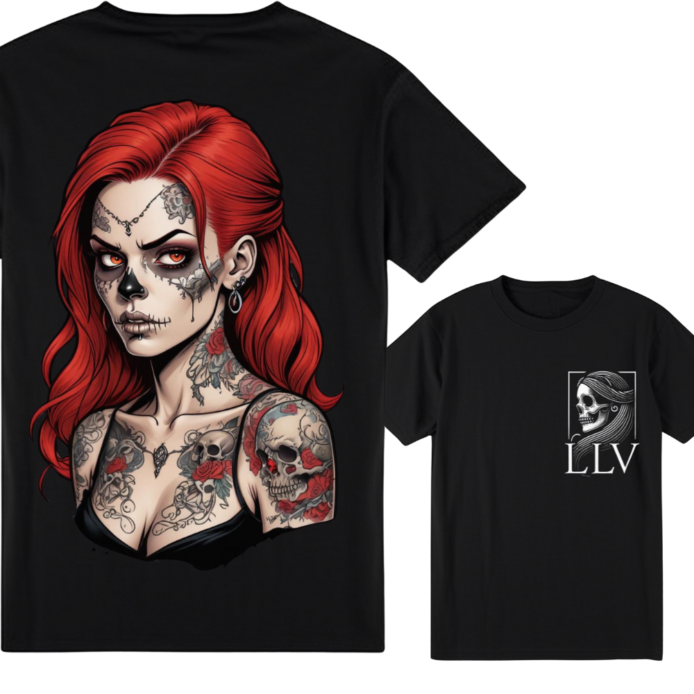 Lobi "Skull" T-Shirt designed by LottaLaVida