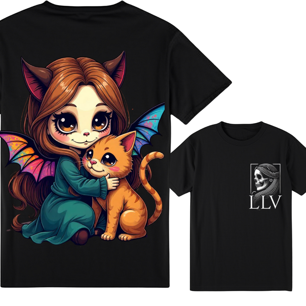 Lola T-Shirt Skull designed by LottaLaVida