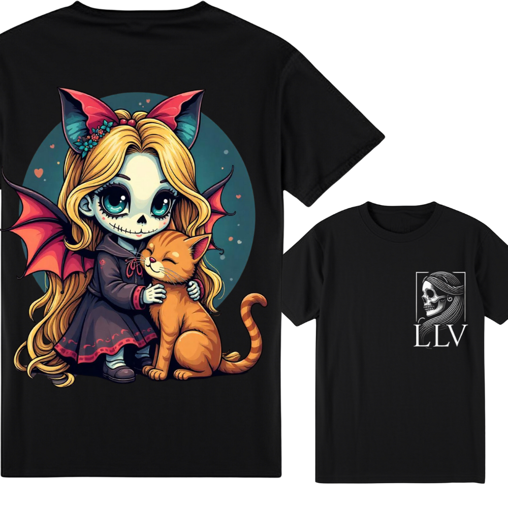 Lana T-Shirt Skull designed by LottaLaVida