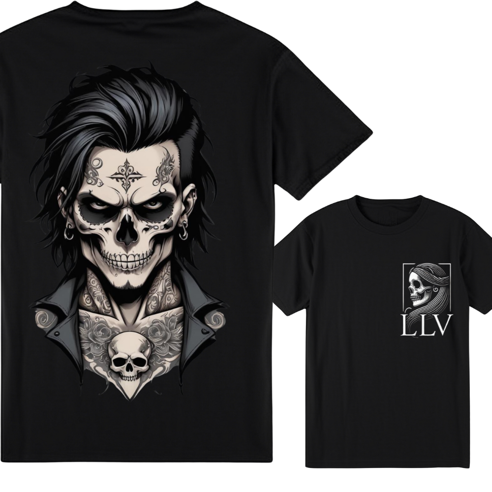 Ledo "Skull" T-Shirt designed by LottaLaVida