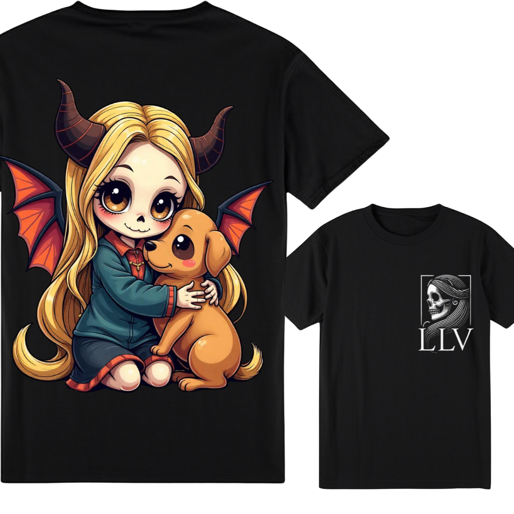 Leni T-Shirt Skull designed by LottaLaVida