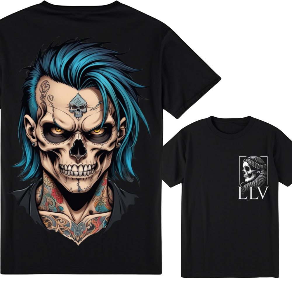 Lebo "Skull" T-Shirt designed by LottaLaVida