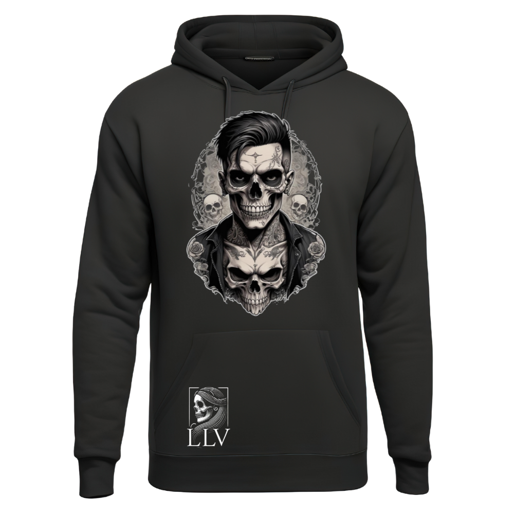 Leno Hoodie "Skull" designed by LottaLaVida