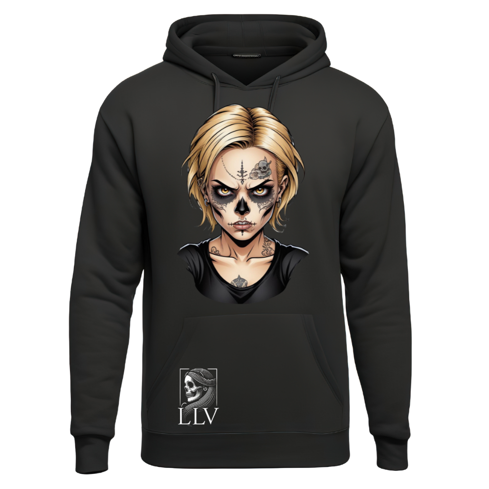 Lieschen Hoodie "Skull" designed by LottaLaVida