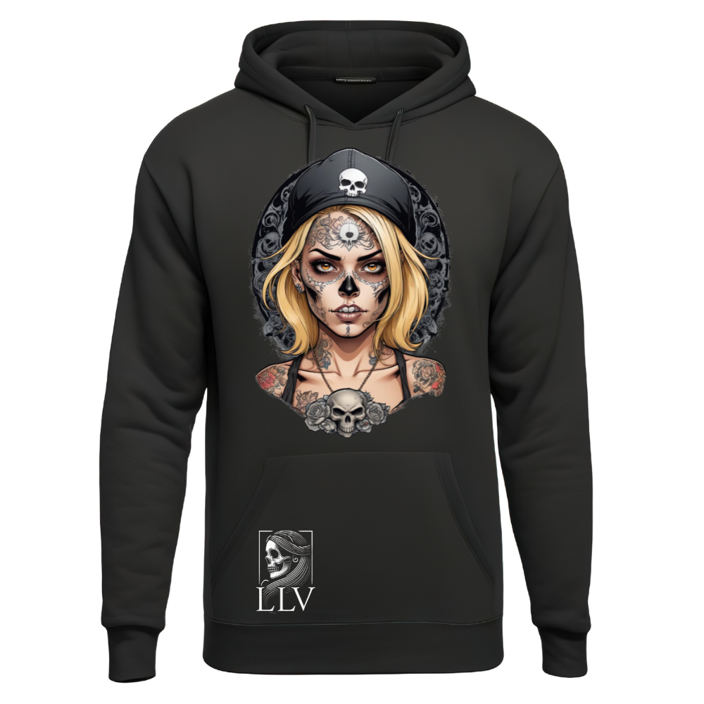 Lane Hoodie "Skull" designed by LottaLaVida