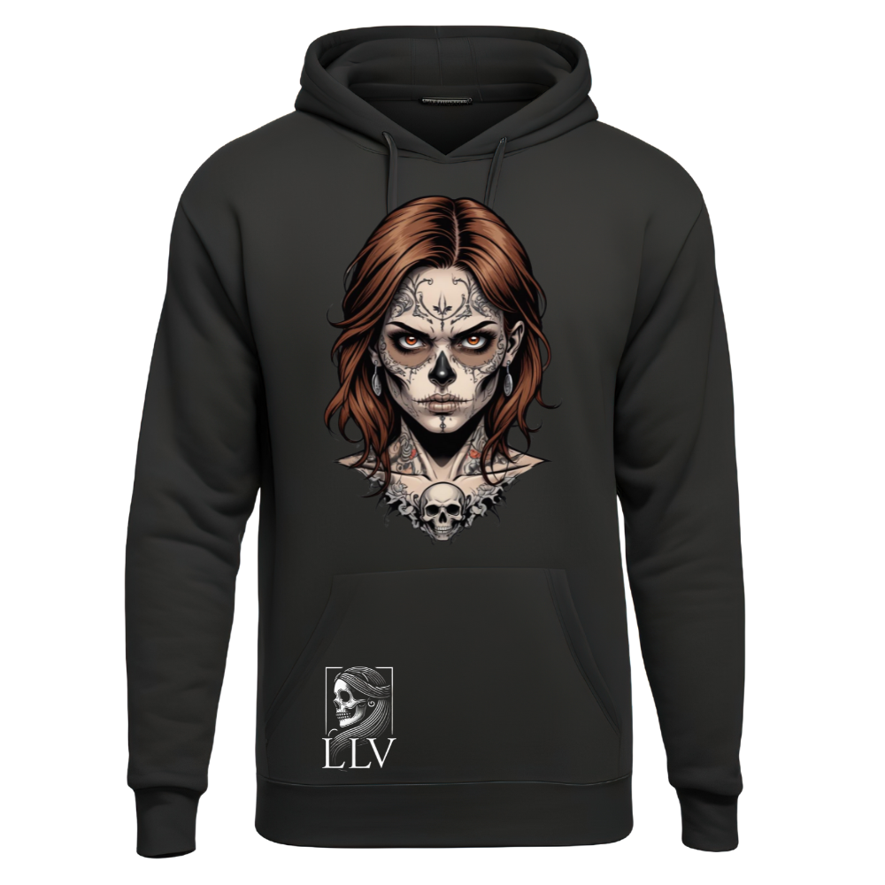 Lari Hoodie "Skull" designed by LottaLaVida