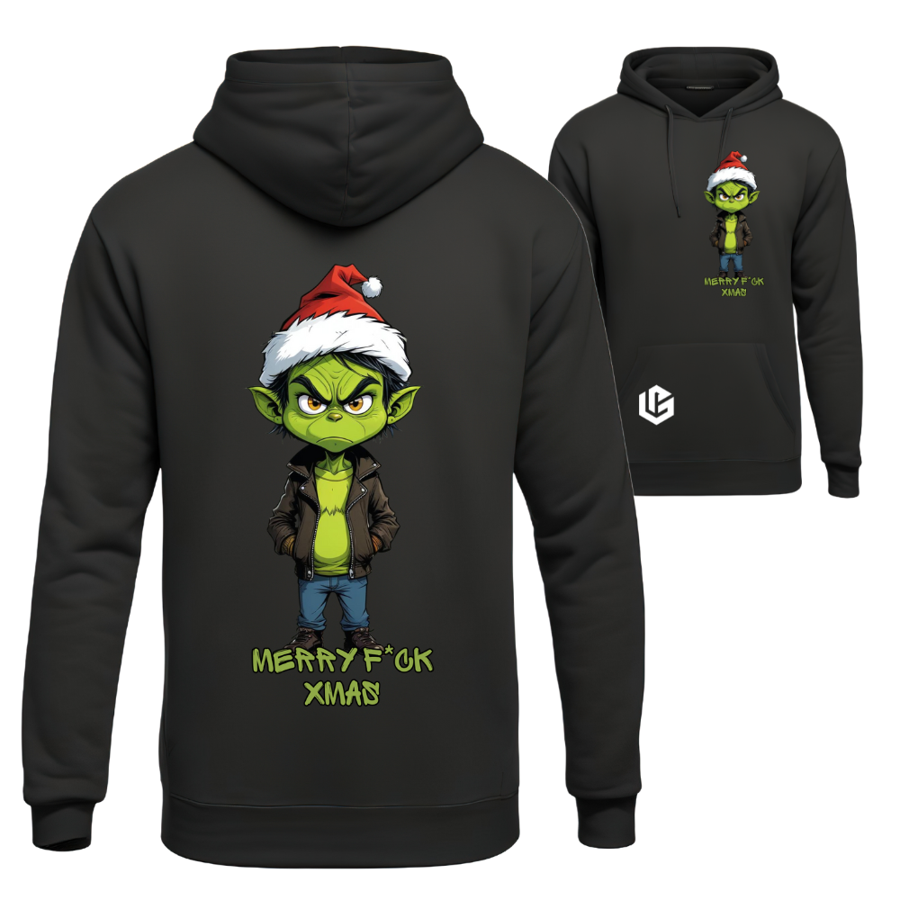 Hoodie "Grinch Steff" designed by LottaLaVida