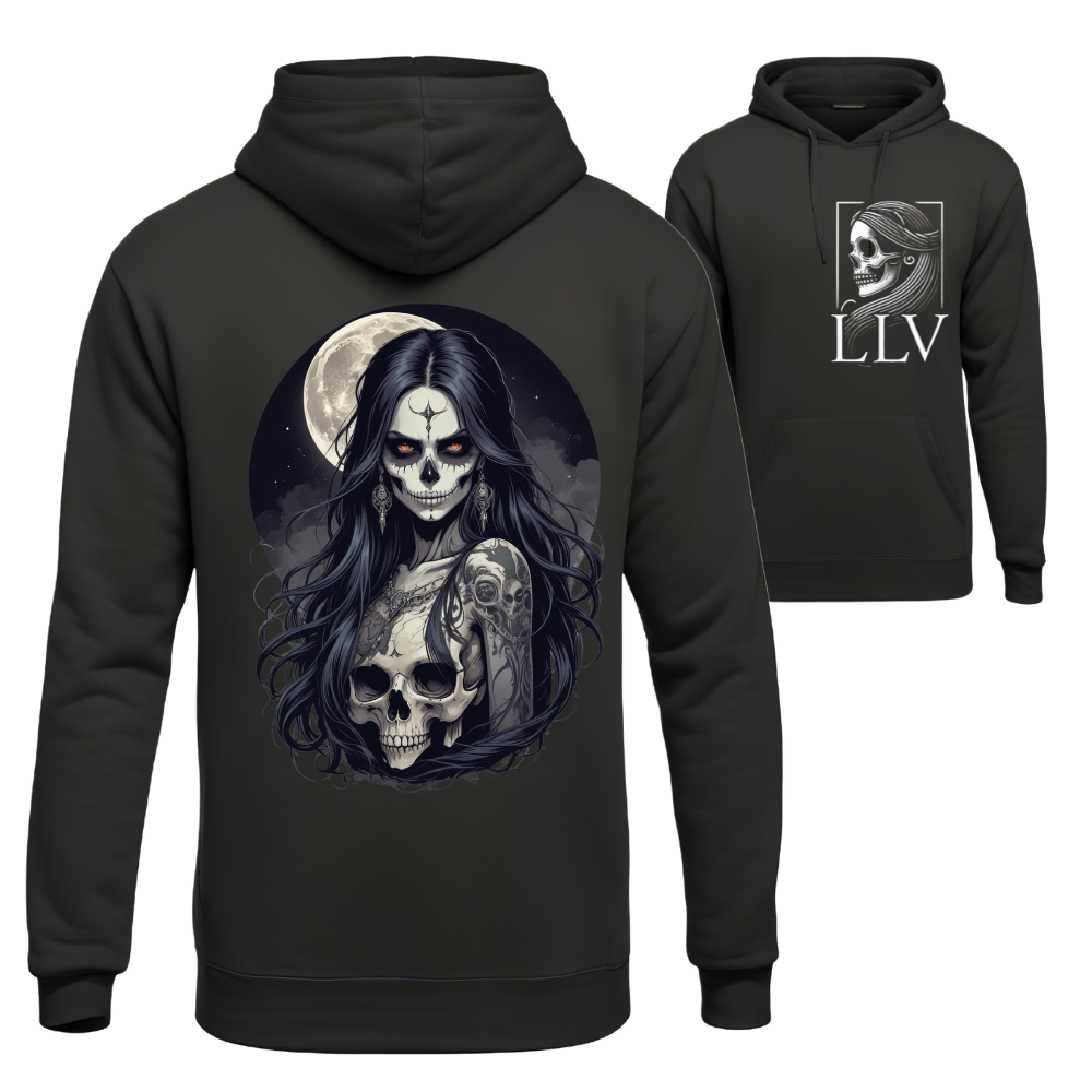 Lotu Hoodie "Skull" designed by LottaLaVida