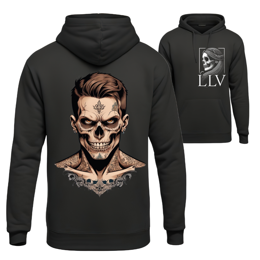 Leso Hoodie "Skull" designed by LottaLaVida