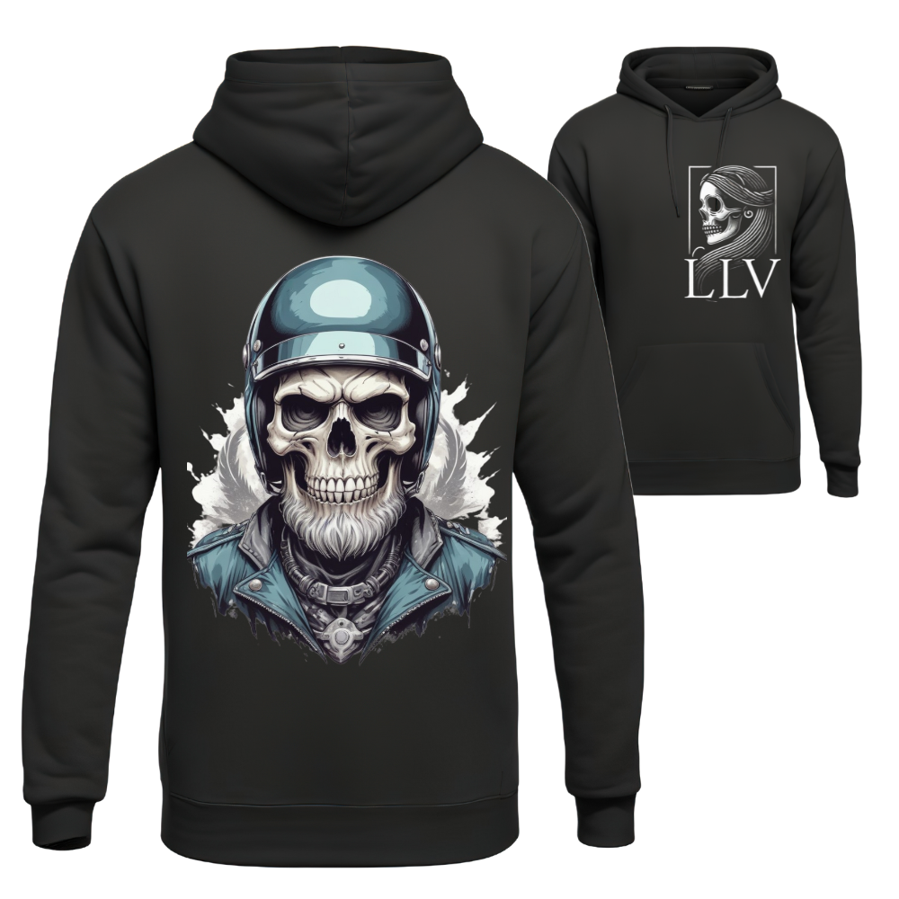Loks Hoodie "Skull" designed by LottaLaVida