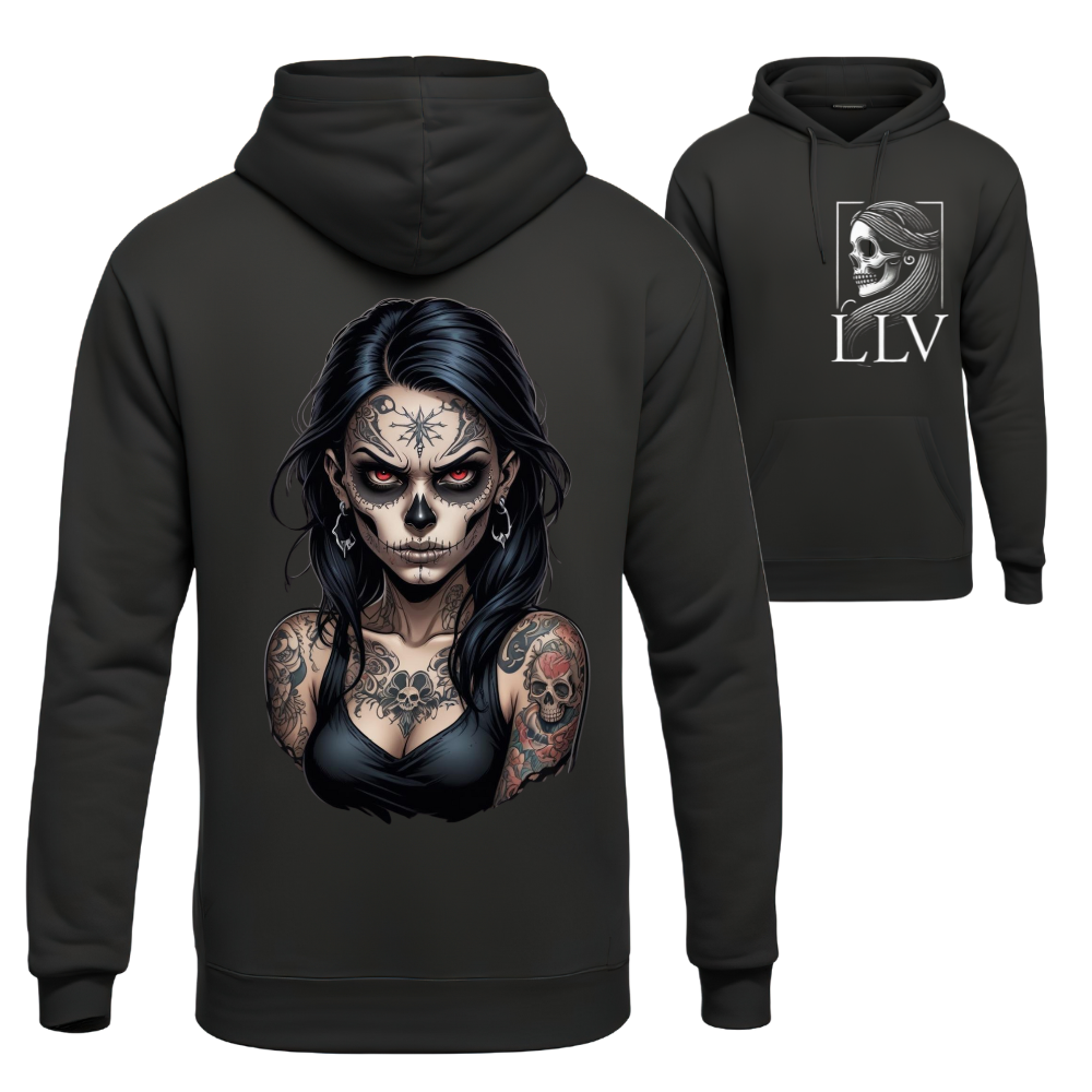 Lisa Hoodie "Skull" designed by LottaLaVida