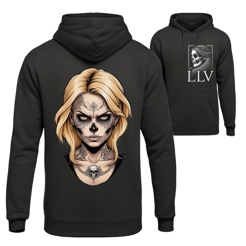 Lexa Hoodie "Skull" designed by LottaLaVida