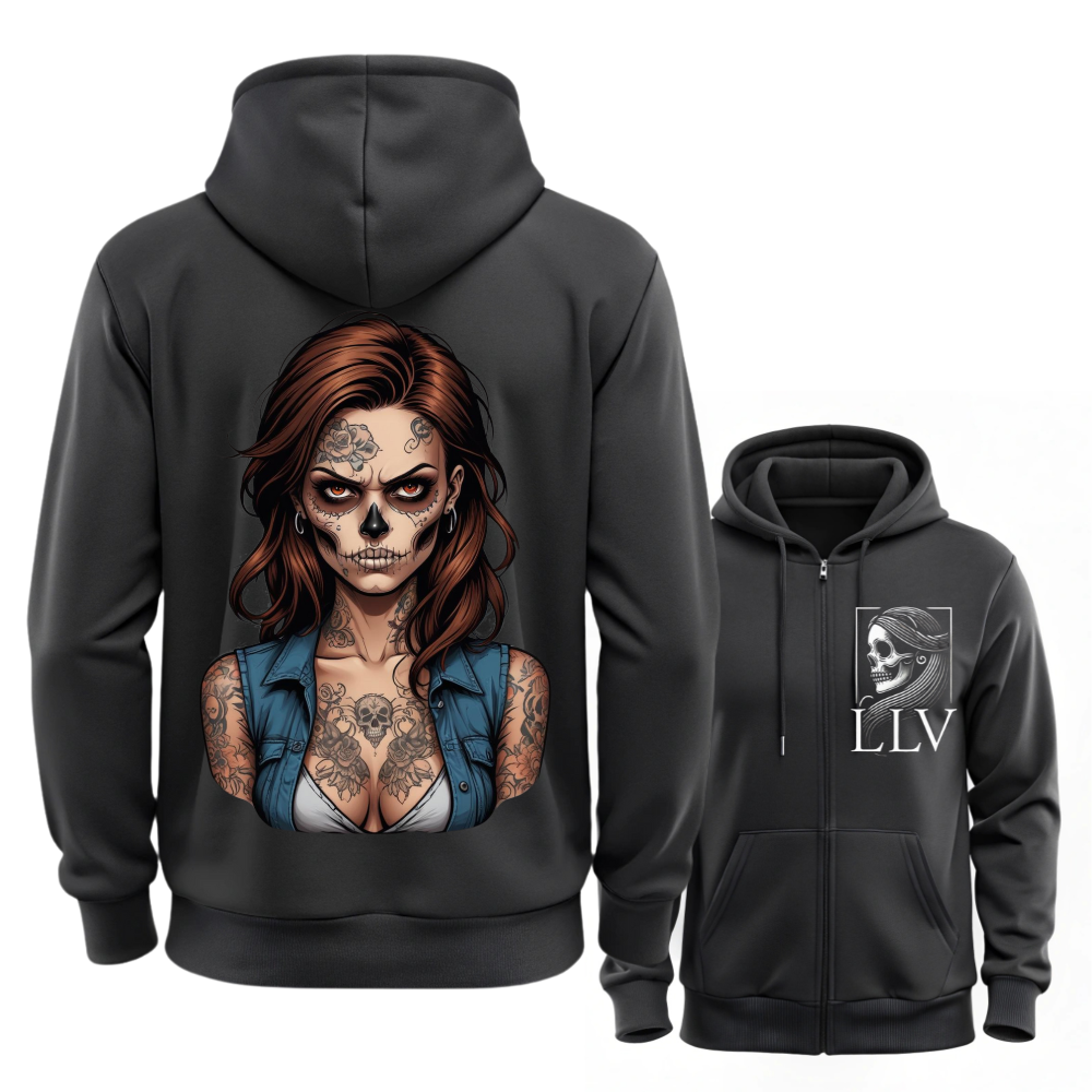 Laro Sweatjacke "Skull" designed by LottaLaVida