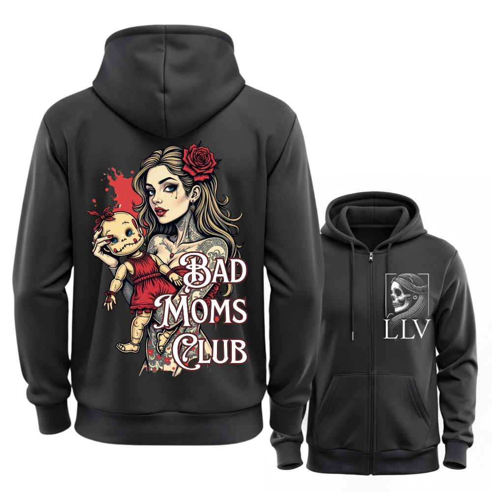 Lima Sweatjacke "Bad Moms Club" designed by LottaLaVida