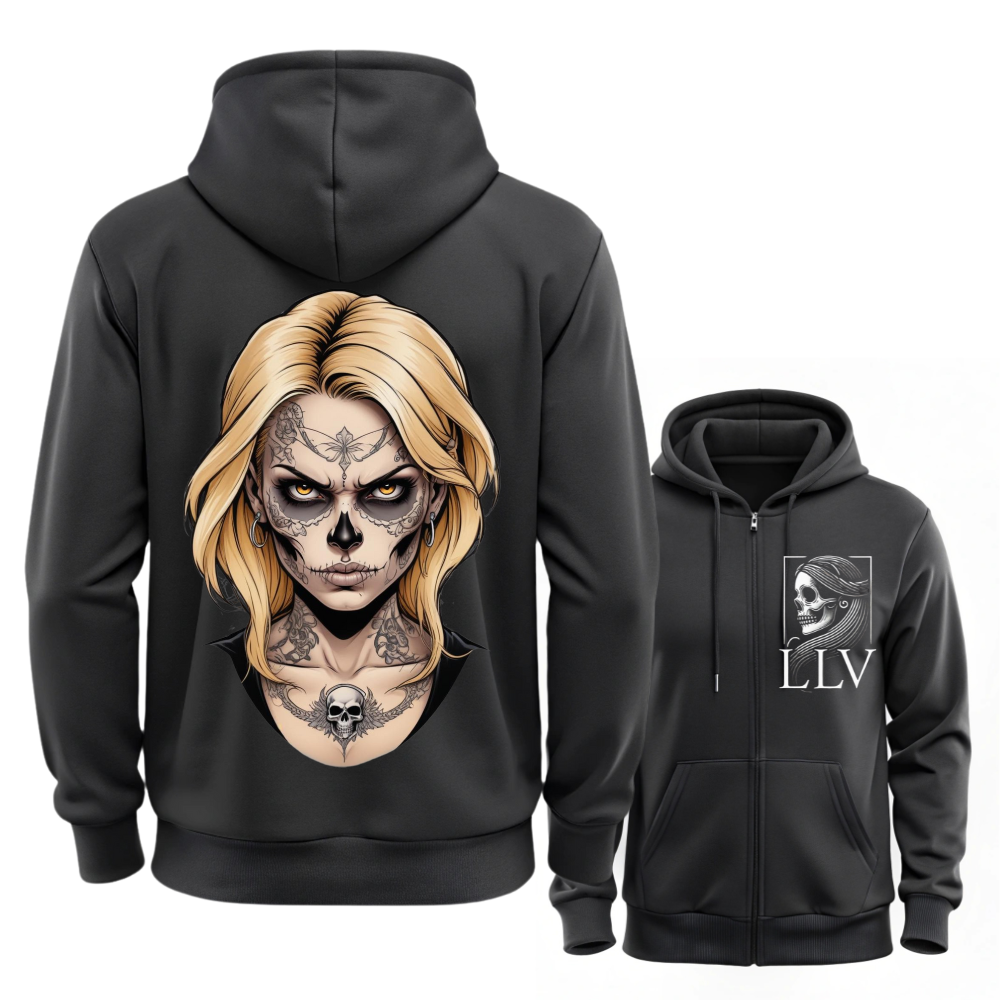 Lexa Sweatjacke "Skull" designed by LottaLaVida