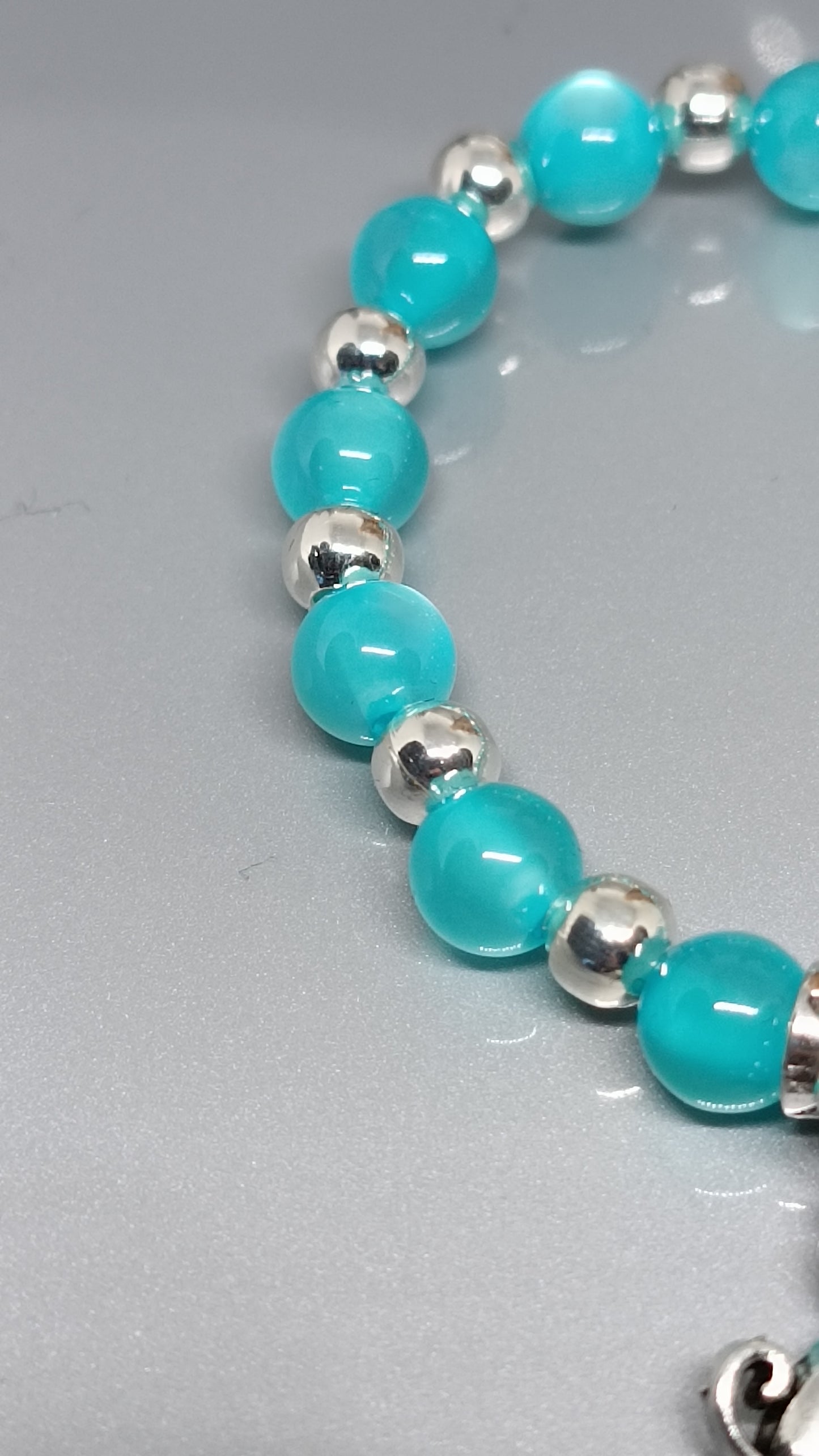 Armband "blaue Mieze"