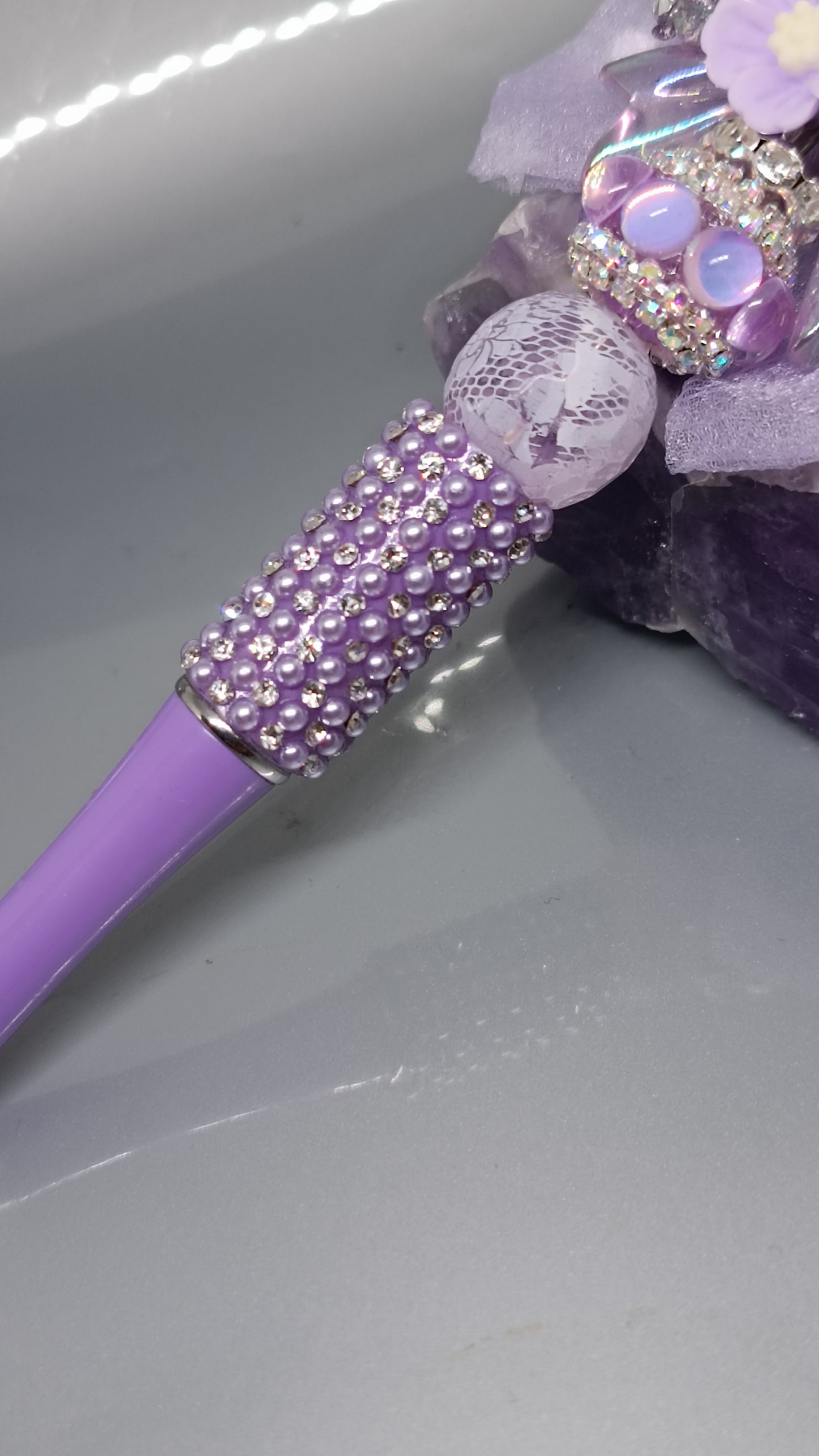 Kugelschreiber "La lila Schleifchen"