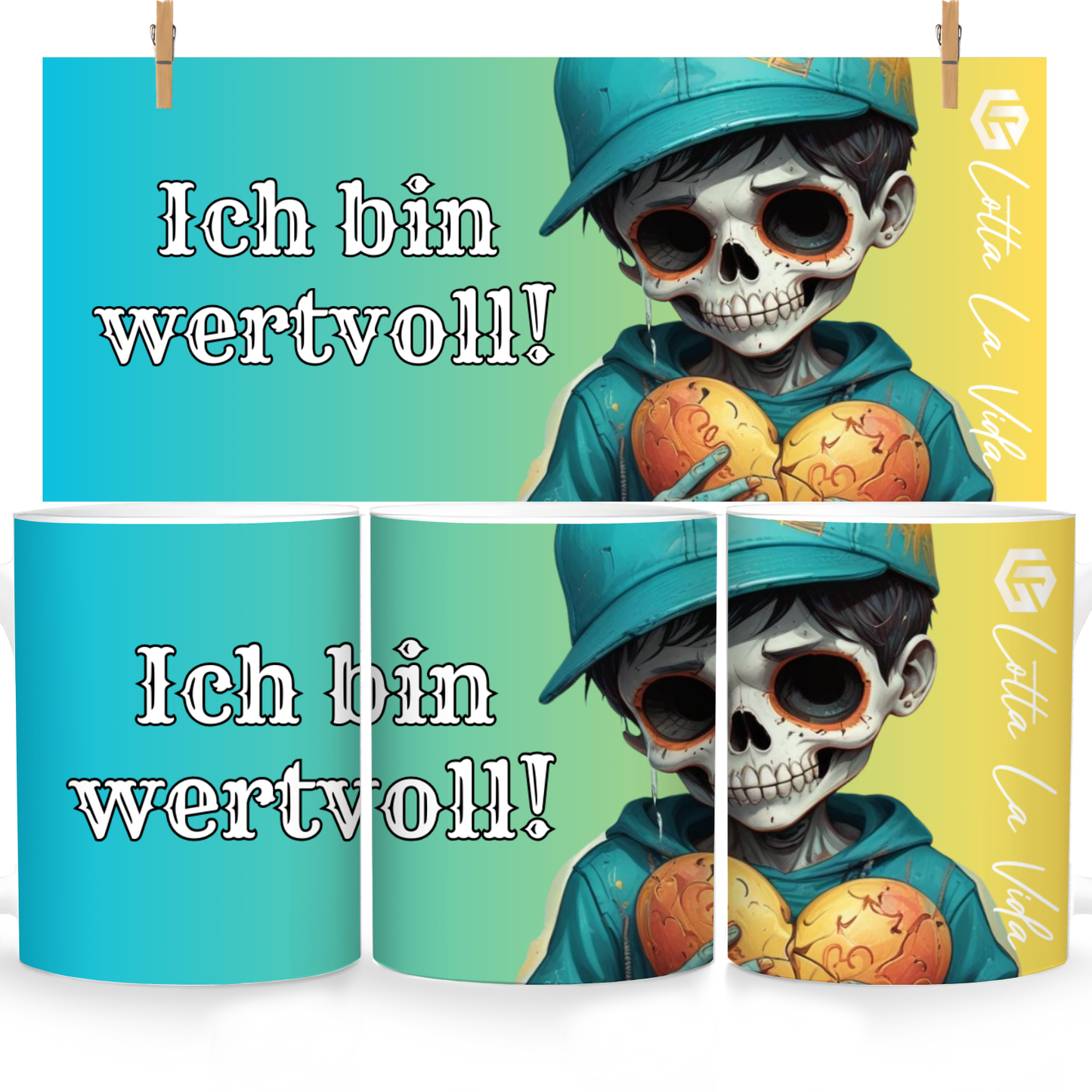 #Tasse SkullKid Leo