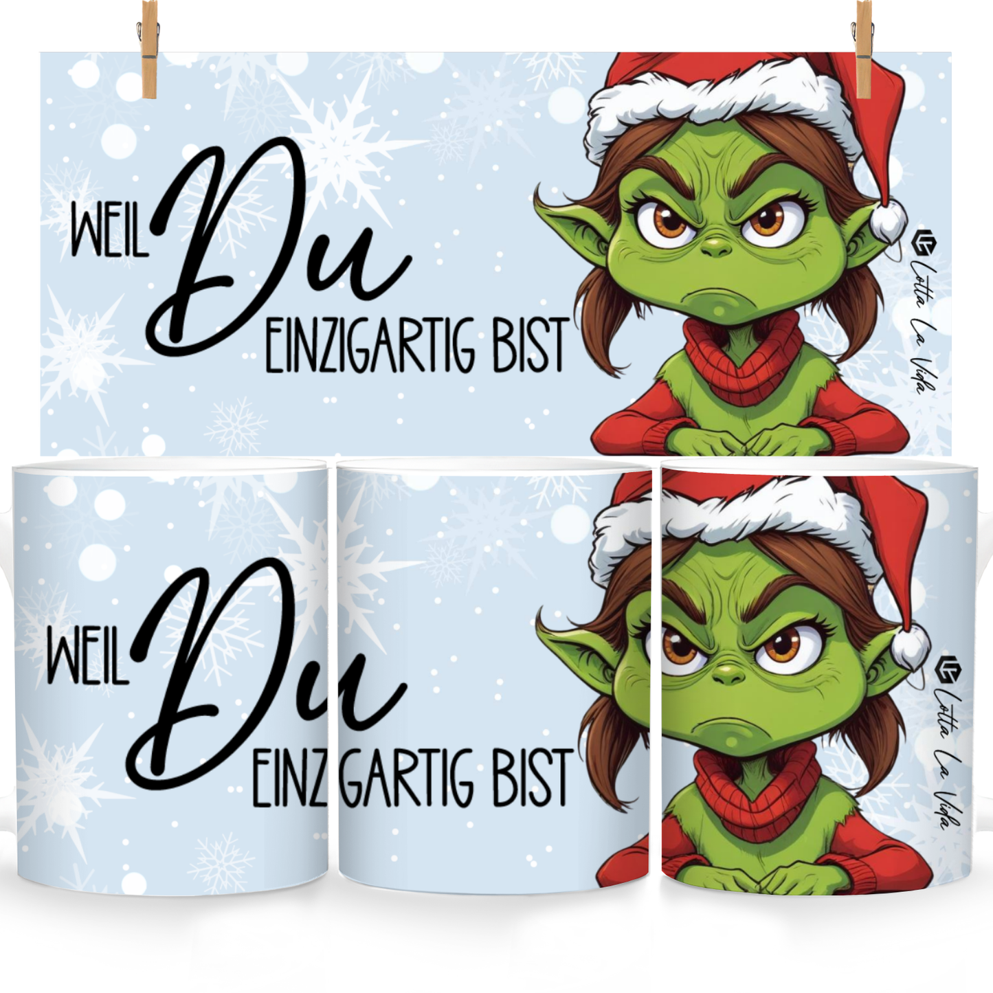 #Tasse Grinch Lina