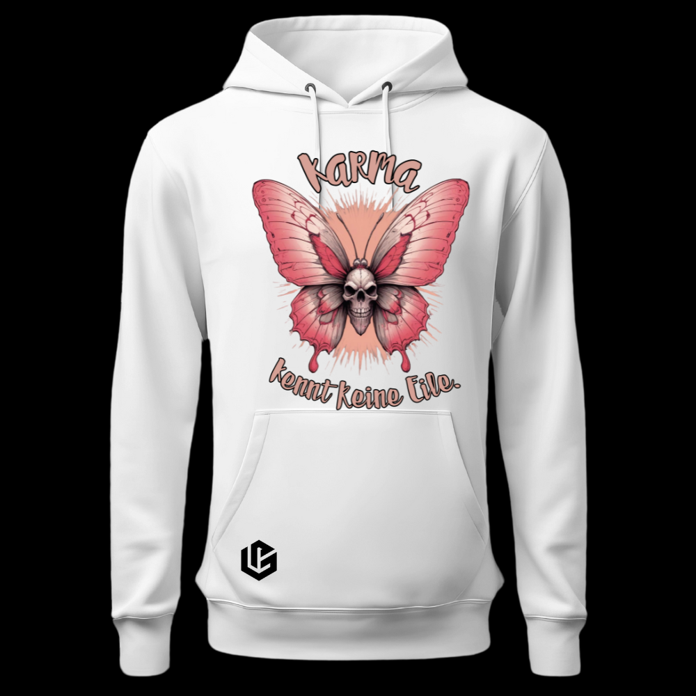 Hoodie "Karma, keine Eile " designed by LottaLaVida