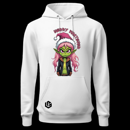 Hoodie "Grinch Pinki" designed by LottaLaVida