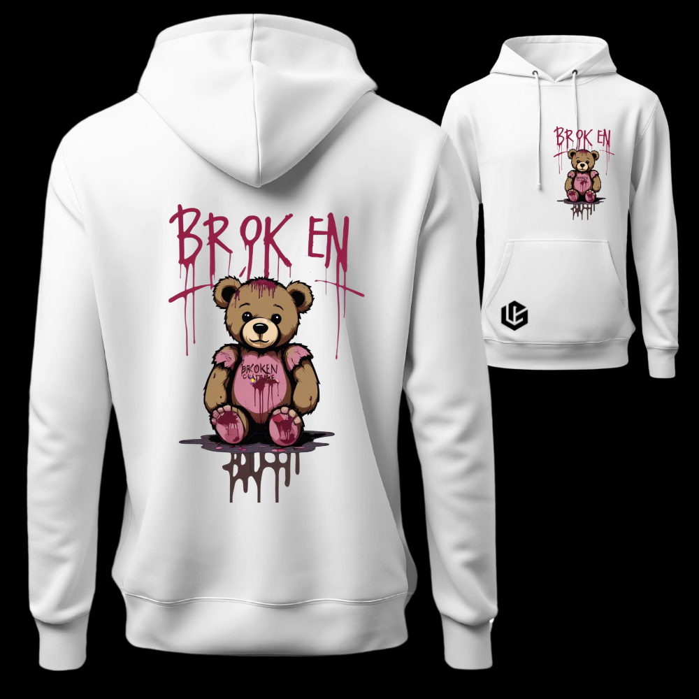 Hoodie "Broken" designed by LottaLaVida