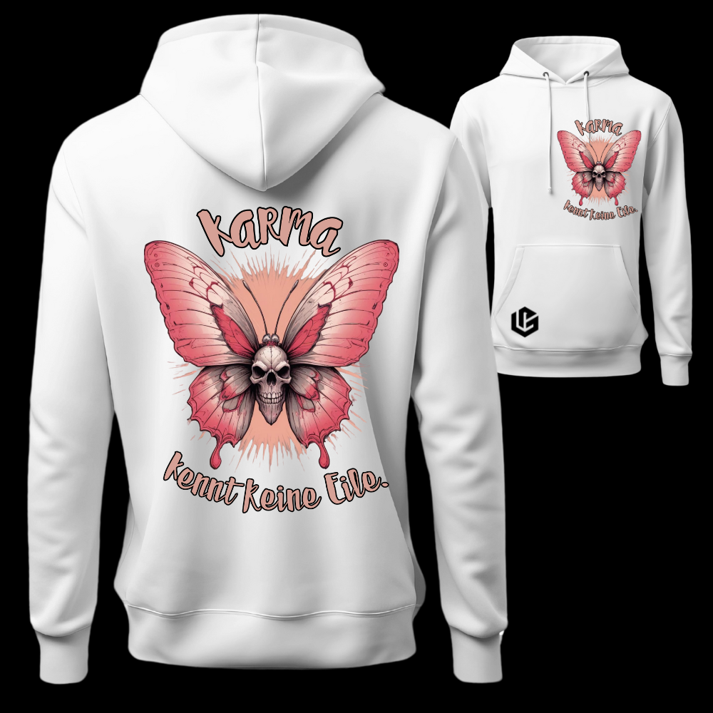 Hoodie "Karma, keine Eile " designed by LottaLaVida