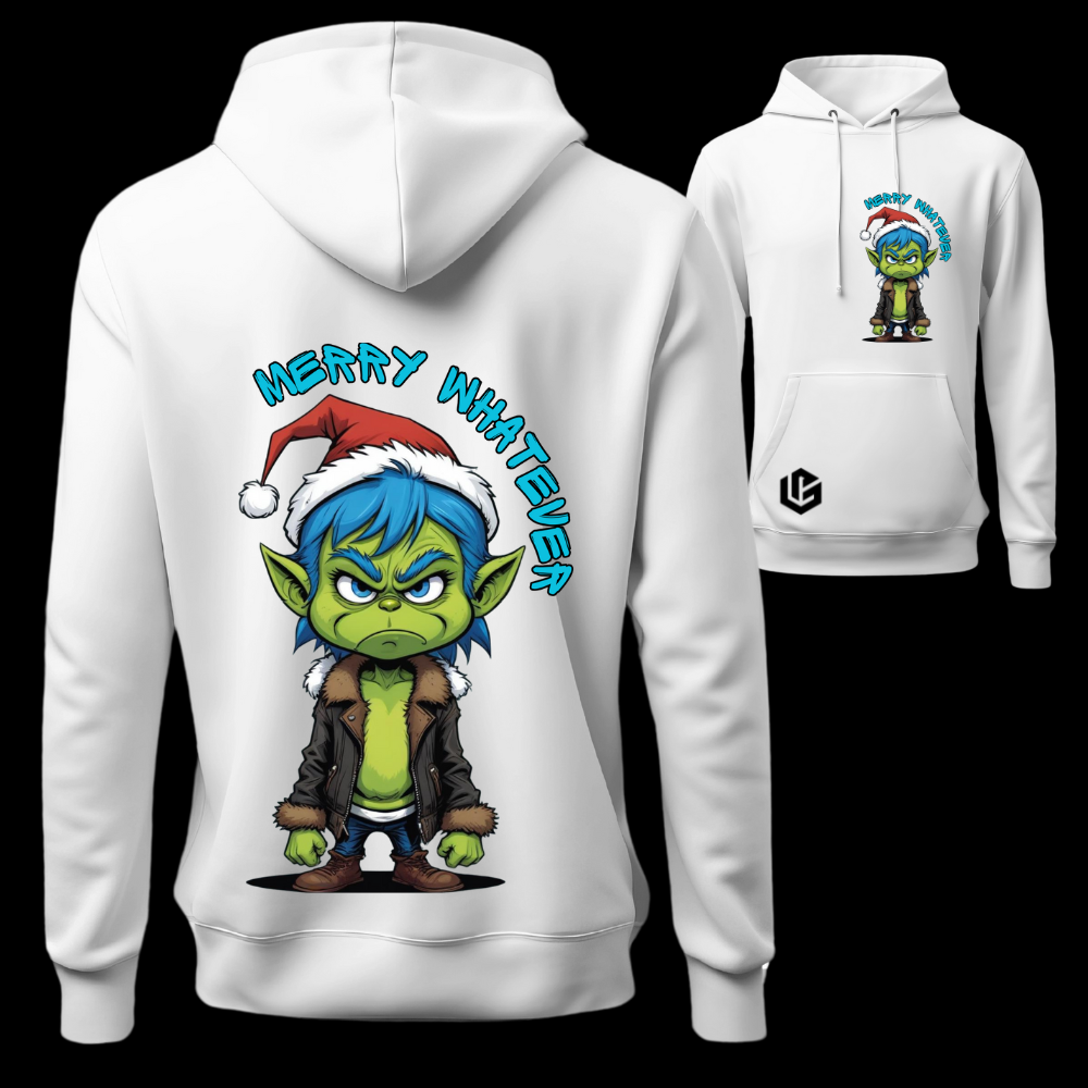 Hoodie "Grinch Blue" designed by LottaLaVida