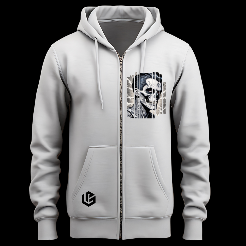 Sweatjacke "Skull-Loki" designed by LottaLaVida